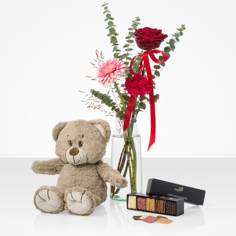 Cadeauset Knuffel voor jou hover